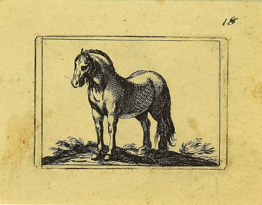 Antonio Tempesta, the Horse, Etching, 1610s-ZCI-845029