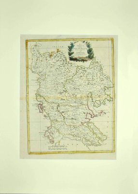 Antonio Zatta, Map of Greece, Etching, 18th Century-ZCI-871755