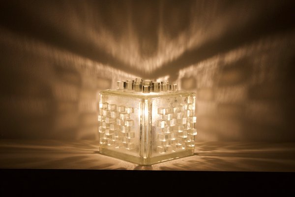 Apis Table Lamp in Raw Crystal from Poliarte, 1960s-QT-1263391