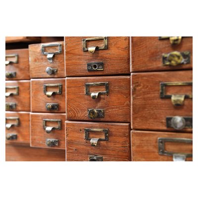 Apothecary Cabinet with 20 Drawers-NQ-624688