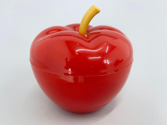 Apple Shape Plastic Box, Czechoslovakia, 1970s-TZ-1418933