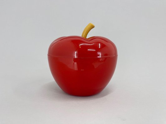 Apple Shape Plastic Box, Czechoslovakia, 1970s-TZ-1418933