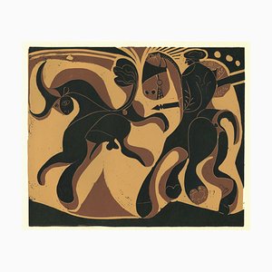 Après la Pique - Original Linocut After Pablo Picasso - 1962 1962-ZCI-757481