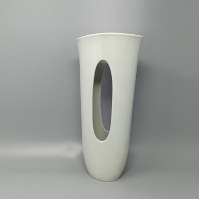 Aqua Green Ceramic Vase, Italy, 1970s-QGR-962566