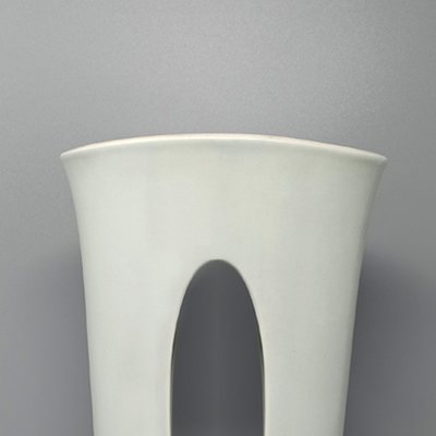 Aqua Green Ceramic Vase, Italy, 1970s-QGR-962566