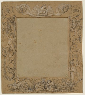 Arabesque Edging, 1830, Pencil-OJR-1273287