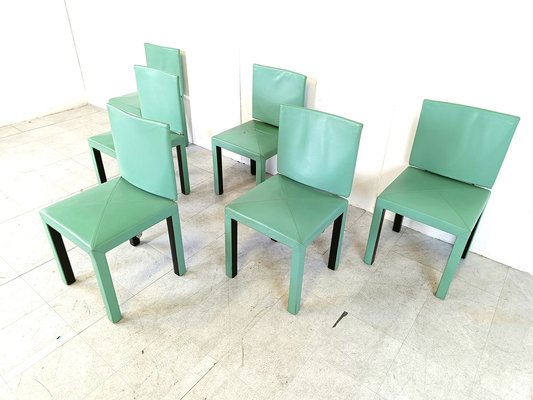 Arcadia Dining Chairs by Paolo Piva for B&B Italia, 1980s, Set of 6-IRH-1816794