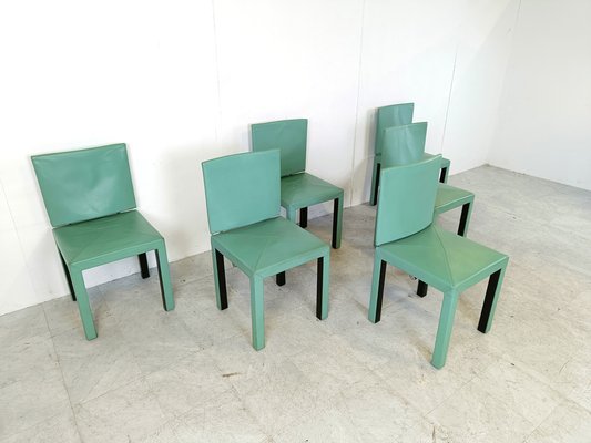 Arcadia Dining Chairs by Paolo Piva for B&B Italia, 1980s, Set of 6-IRH-1816794