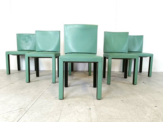 Arcadia Dining Chairs by Paolo Piva for B&B Italia, 1980s, Set of 6-IRH-1816794