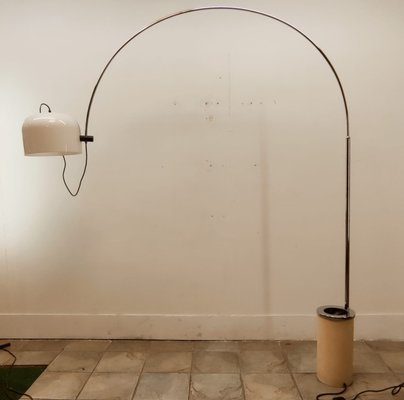 Arch Floor Lamp with Ashtray by Luigi Massoni for Guzzini-QLH-1193543