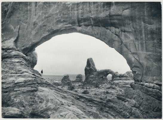 Arches National Park, Utah, USA, 1960s, Black & White Photograph-DYV-1246167