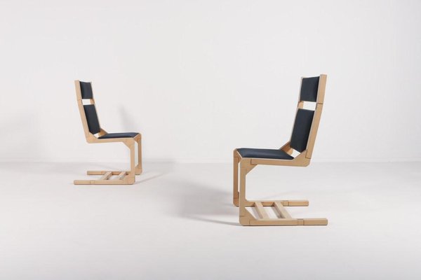 Architectural Chairs, Denmark, 1990s, Set of 2-KMC-973455