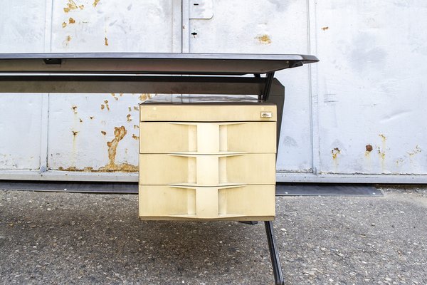 Arco Series Desk with Drawer by BBPR for Olivetti Synthesis, 1960s-VCV-1320774