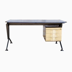 Arco Series Desk with Drawer by BBPR for Olivetti Synthesis, 1960s-VCV-1320774