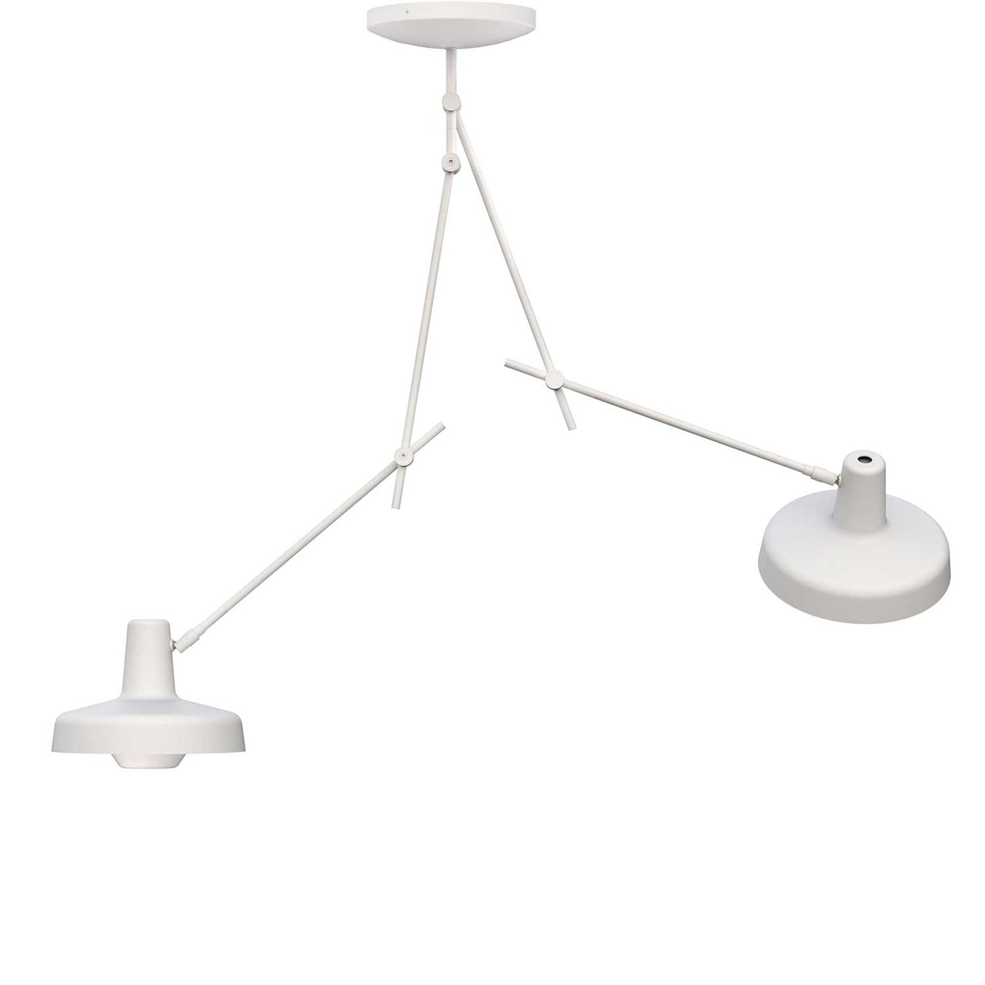 Arigato Ceiling Lamp Double Long by Grupa #White