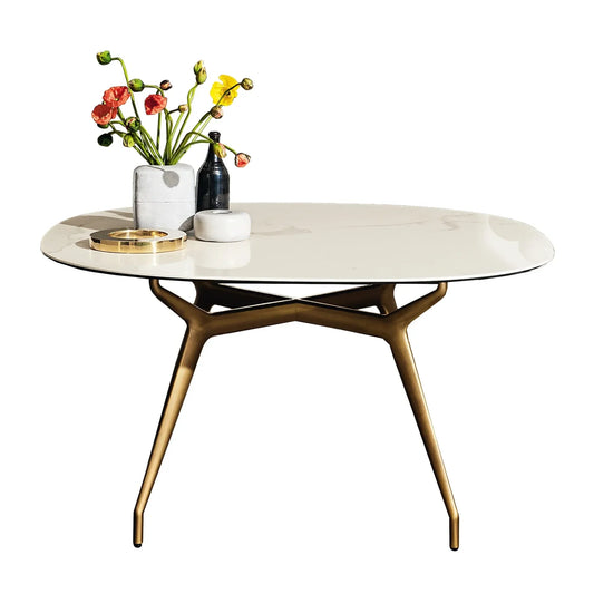 Arkos Shaped - Square Ceramic dining table by Sovet Italia