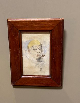 Armand Henrion, Portrait, Oil on Canvas, Framed-TEP-1288615