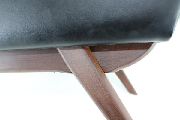 Armchair 4410 in Leatherette attributed to Folke Ohlsson, Denmark, 1970s-TZ-1807362