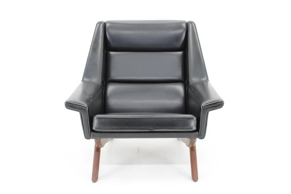 Armchair 4410 in Leatherette attributed to Folke Ohlsson, Denmark, 1970s-TZ-1807362