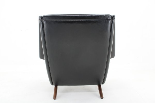 Armchair 4410 in Leatherette attributed to Folke Ohlsson, Denmark, 1970s-TZ-1807362