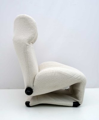 Armchair Boucle attributed to Toshiyuki Kita for Cassina, 1980s-FER-1531229