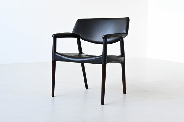 Armchair by Ejnar Larsen & Aksel Bender for Willy Beck, Denmark, 1949-BXV-1822986