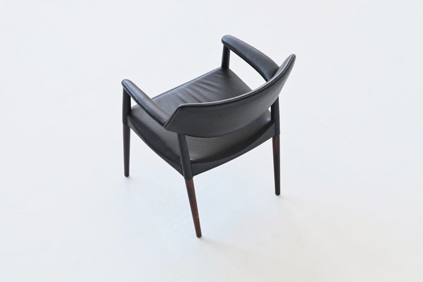 Armchair by Ejnar Larsen & Aksel Bender for Willy Beck, Denmark, 1949-BXV-1822986