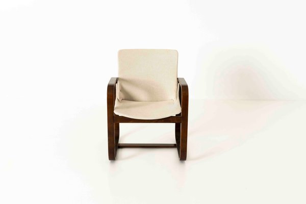 Armchair by Giuseppe Pagano and Gino Maggioni, Italy, 1940s-UQV-1350431