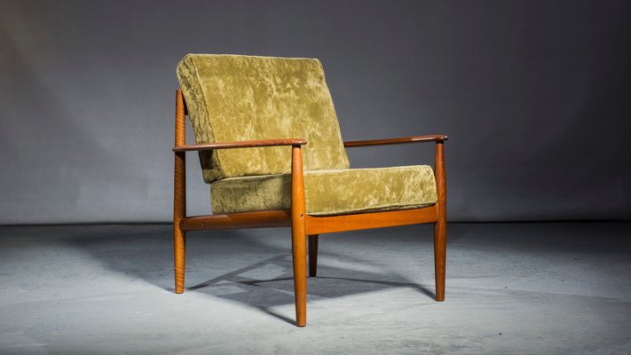 Armchair by Grete Jalk for France & Søn, 1960s-ZZH-400763