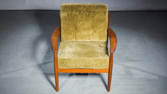 Armchair by Grete Jalk for France & Søn, 1960s-ZZH-400763