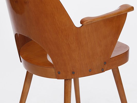 Armchair by Oswald Haerdtl for Thonet, 1950s-TW-1354596