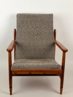 Armchair from Uluv in Cherry Wood, 1960-BAF-847354