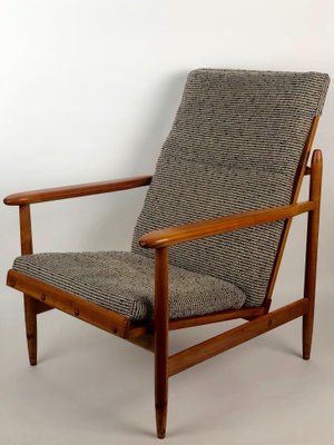 Armchair from Uluv in Cherry Wood, 1960-BAF-847354