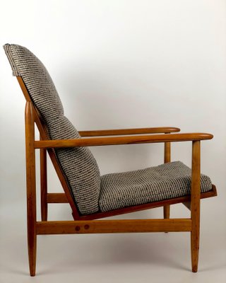 Armchair from Uluv in Cherry Wood, 1960-BAF-847354