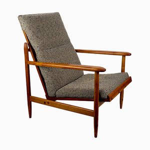 Armchair from Uluv in Cherry Wood, 1960-BAF-847354