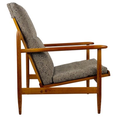 Armchair from Uluv In Cherry Wood, 1960s, Czech Republic-BAF-847355