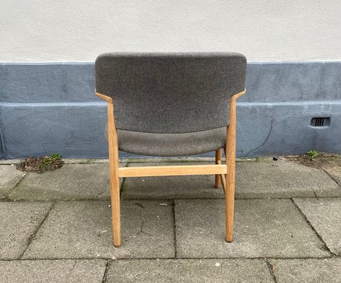 Armchair in Oak by Axle Bender Madsen for Fritz Hansen, 1960s-LCR-1156296