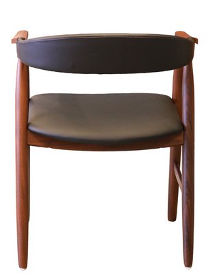 Armchair in Teak and Leather from Farstrup Møbler, 1960s-BPJ-1735380