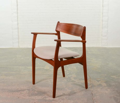 Armchair in Teak by Erik Buch for Oddense Maskinsnedkeri, 1960s-IXC-1348116