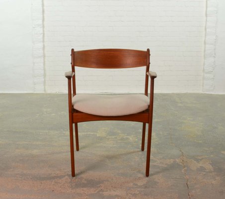 Armchair in Teak by Erik Buch for Oddense Maskinsnedkeri, 1960s-IXC-1348116