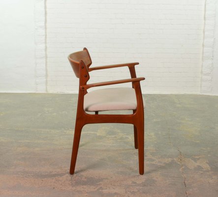 Armchair in Teak by Erik Buch for Oddense Maskinsnedkeri, 1960s-IXC-1348116