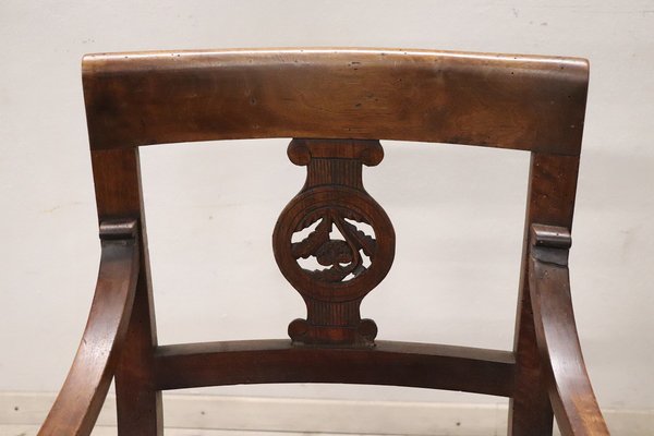 Armchair in Walnut, Late 18th Century-DCO-1821013