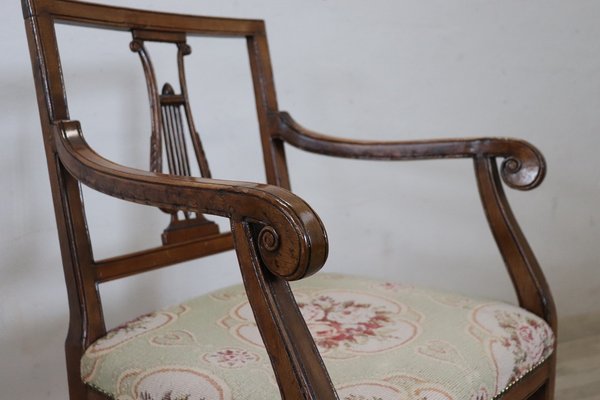 Armchair in Walnut, Mid-18th Century-DCO-1756940