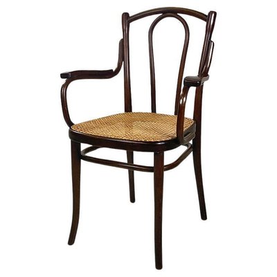 Armchair in Wood and Vienna Straw from Thonet, Austria, 1900s-GDD-1776513