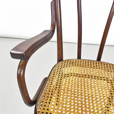 Armchair in Wood and Vienna Straw from Thonet, Austria, 1900s-GDD-1776513