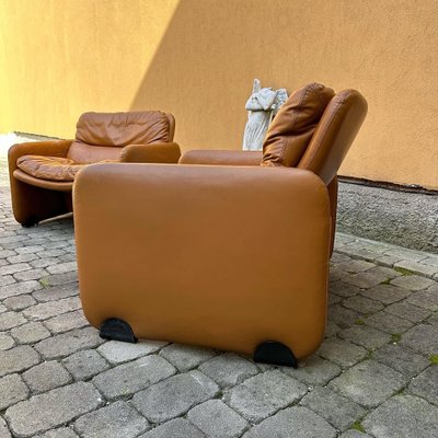 Armchair Sandwich & Doppiosandwich by Ammannati and Vitelli for Brunati, 1970s, Set of 2-VDD-1805405