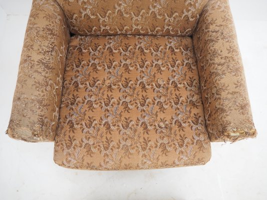 Armchair with Footstool, 1960s, Set of 2-TZ-1033126