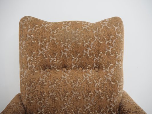 Armchair with Footstool, 1960s, Set of 2-TZ-1033126