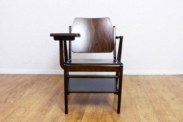 Armchair with Tablet by Franz Schuster for Wiesner-Hager, 1960s-BQF-773329