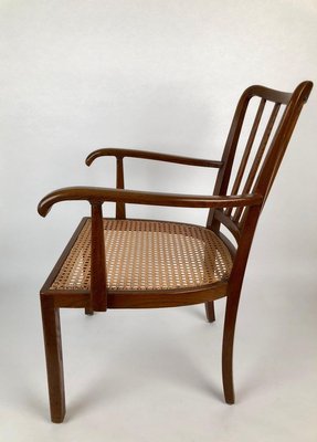 Armchair with Viennese Can Seat, 1930s-BAF-763491